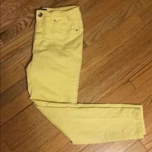 Tribal Stretch Cropped Jeans